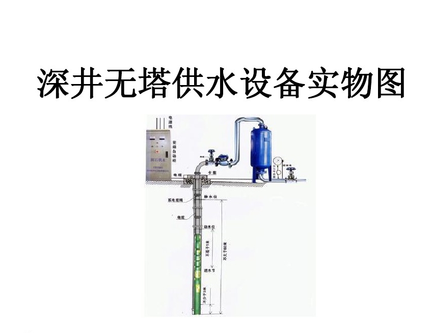 邯郸永年区井泵无塔式供水设备